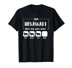 Mein Hovawart hört aufs Wort - Hovawart Hund Geschenk T-Shirt von Lovemybello Hunde Designs