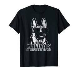 Mein Malinois der coolste Hund der Welt Malinois Geschenk T-Shirt von Lovemybello Hunde Designs