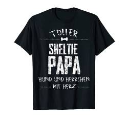 Toller Sheltie Papa Design | Sheltie T-Shirt von Lovemybello Hunde Designs
