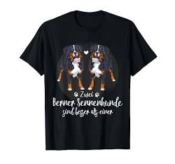 Zwei Berner Sennenhunde sind besser als einer T-Shirt von Lovemybello Hunde Designs