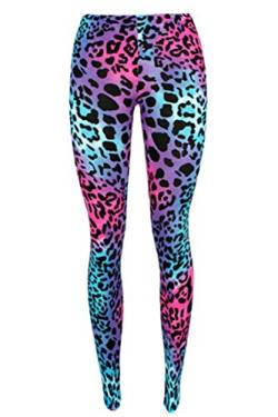 Damen Animal Print Leggings (bunten), Gr. XXL,Mehrfarbig von Lovetoenvy