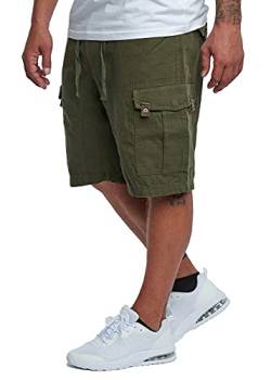 Lowrider Herren Shorts Bermuda Cargo Pants Kordelzug 6-Pockets 932129 Größe M Farbe Oliv von Lowrider