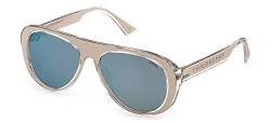 Lozza Unisex SL4255V Sunglasses, Grey/Grey, 56 von Lozza