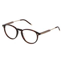 Lozza VL4310 Brille, Shiny Dark Havana, 51 Unisex Erwachsene, Braun, hochglanz (Shiny Dark Havana) von Lozza