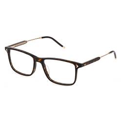 Lozza VL4311 Brille, Shiny Dark Havana, 55 für Herren, Braun, hochglanz (Shiny Dark Havana) von Lozza
