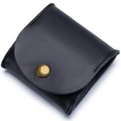 Leder Taschenmünze Hülle Rustikaler Leder Squeeze Münz Mini Wechselhalterabletttasche Brieftasche Für Männer Frauen von Lpitoy