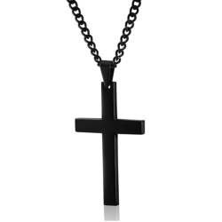 Lpitoy Metallkreuz Anhänger Kette Halskette Christus Kruzifix Kreuz Für Männer Frauen Gebet Anhänger Anhänger von Lpitoy
