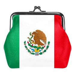 Geldbörse mit Schnalle und Flagge von Mexiko von Lsjuee