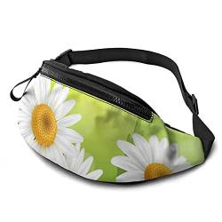 Gürteltasche für Männer und Frauen, Hello Summer Daisy, Hüfttasche mit Gürtel, verstellbare Schultertasche, Umhängetasche, Brusttasche für Reisen, Wandern, Radfahren, Laufen von Lsjuee