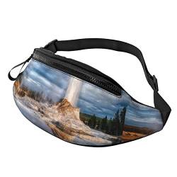 Unisex-Gürteltasche mit Park-Aufdruck, Verstellbarer Riemen, Hüfttasche, Umhängetasche für Reisen, Wandern, Sport von Lsjuee