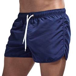 Luadnysin Kurze Sporthose Herren Sport Shorts Laufhose Gym Basketball Turnhose Trainingshose Outdoor Mit Tasche Sportbekleidung Jogginghose Sommer Outfit Running Jungen Activewear Herren-Shorts von Luadnysin