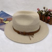 Lubgitsr Sonnenhut Sonnenhut Faltbarer Strohhut UV Schutz Strandmütze Visor Cap Hut (1-St) von Lubgitsr