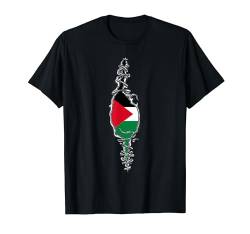 Stolze palästinensische Staatsangehörigkeit Palästina Flagge T-Shirt von Luca Tees Co.