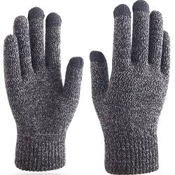 LucaSng Strickhandschuhe Winter Handschuhe Herren Damen Touchscreen Winterhandschuhe Flexible und Angenehm Weiche Fingerhandschuhe von LucaSng