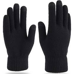 LucaSng Strickhandschuhe Winter Handschuhe Herren Damen Touchscreen Winterhandschuhe Flexible und Angenehm Weiche Fingerhandschuhe von LucaSng