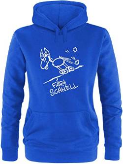 Luckja Färt schnell Damen Hoodie von Luckja