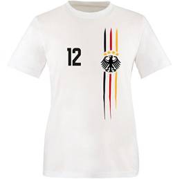 Luckja WM & EM Deutschland T-Shirt Wunschname & Wunschnummer M 03 Kinder T-Shirt von Luckja