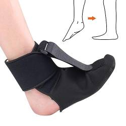 Fußstütze für verletzten Fuß - Arch Support Drop Feet Corrector Knöchel-Fuß-Orthese - Fußheber-Stützorthese, atmungsaktive Fußstützplatten für Knochenbrüche, Damen und Herren, Fußheber, ALS Luckxing von Luckxing