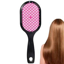 Nassbürsten-Entwirrungsbürste | Haarstyling-Bürste, Entwirrungsbürste - Nasshaarbürste, Haarbürsten-Entwirrer mit flexiblen Borsten, Haarbürste für lockiges, glattes Haar Luckxing von Luckxing