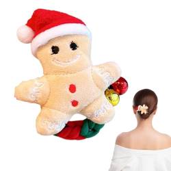 Weihnachts-Haargummis | Weihnachts-Haargummis mit elastischer Schleife - Weiche Weihnachts-Haargummis mit elastischer Schleife, Geburtstagsgeschenk für Frauen und Mädchen Luckxing von Luckxing