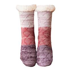 Winter-Bodensocken, Bodensocken Damen - Flauschige Socken für Damen,Bequeme lange Schlafsocken, Must-Haves für Männer, Kinder und Mütter nach der Geburt Luckxing von Luckxing