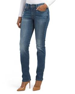 Lucky Brand Damen Mid Rise Sweet Straight Jeans, Mittlerer Waschung, 30W x 31L von Lucky Brand