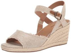 Lucky Brand Damen Mindra Keilsandale, Natural Plat, 37.5 EU Weit von Lucky Brand