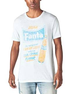 Lucky Brand Herren Fanta Graphic Tee Hemd, Skyway, Groß von Lucky Brand