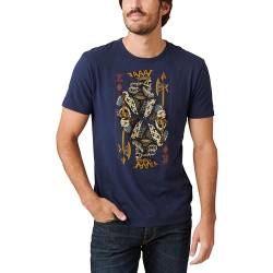 Lucky Brand Herren King of Diamonds Tee T-Shirt, American Navy, XX-Large von Lucky Brand