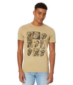 Lucky Brand Herren Rolling Stones Tongue Logo Tee, Twill, Mittel von Lucky Brand