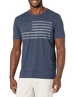 Lucky Brand Herren T-Shirt mit USA-Flagge Hemd, American Navy, X-Groß von Lucky Brand