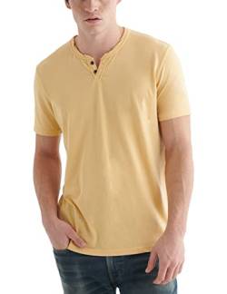 Lucky Brand Herren Venice Burnout Notch Neck Tee T Shirt, Jojoba, L EU von Lucky Brand