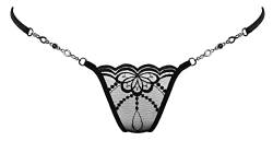 Lucky Cheeks Damen Luxus Mini G-String Butterfly (S) von Lucky Cheeks