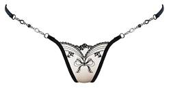 Lucky Cheeks Damen Luxus Mini G-String My Love (M) von Lucky Cheeks