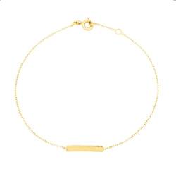 Armband aus 18 Karat Gold, Hype Lucky One Bijoux, One Size, Gold von Lucky One Bijoux