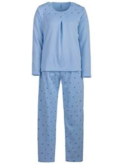 Lucky - Thermo Pyjama, Größe:M, Farbe:Blau von Lucky
