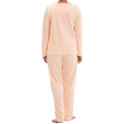 Lucky - Thermo Pyjama, Größe:XL, Farbe:Apricot von Lucky