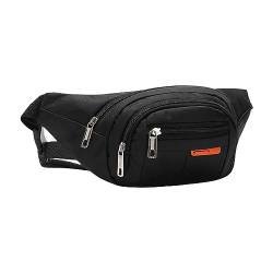 Running Fanny Pack Herren- und Damen-Handy-Out-of-Home-Casual-Kuriertasche, Bedruckte eng anliegende Geldbörse Taktische Hüfttaschen (Black, One Size) von Luckywaqng