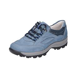 Waldläufer Holly, Outdoor-Schnürschuh, Denver Sport-Net, Denim Notte, Weite H 471000-802-263 (Größe: 38.5) von Lugina Schuhfabrik GmbH