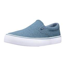 Lugz Herren Clipper Classic Slip on Sneakers Sneaker, Marineblauer Gummi, 44 EU von Lugz