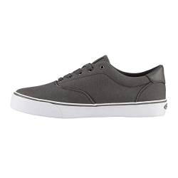 Lugz Herren Flip Turnschuh, Dunkelgrau/Weiß, 43 EU von Lugz