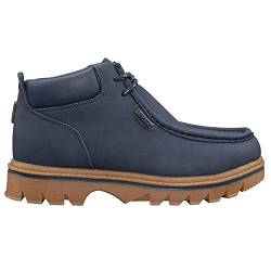 Lugz Herren Fransen Mode-Stiefel, Marineblau/Gum, 42.5 EU von Lugz