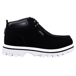 Lugz Herren Fransen Mode-Stiefel, schwarz/weiß, 42 EU von Lugz