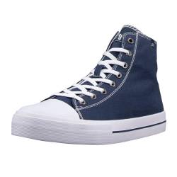 Lugz Herren Stagger Hi Fashion Sneaker, Marineblau/weiß, 41 EU von Lugz