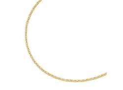 Goldkette LUIGI MERANO "Königskette, massiv, Gold 585" Halsketten Gr. 45 cm, Gelbgold 585, goldfarben (gold) Damen Königskette Königsketten von Luigi Merano