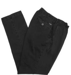 Luigi Morini Herren Hose Stretch Schlupfhose Amberg 39-8501/06 schwarz, Herren-Größe:29 von Luigi Morini