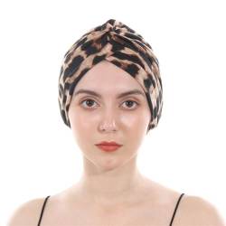 Luminary Turbane für Frauen, weicher Turban, Kopfbedeckung, plissierte Beanie-Mütze, Haarausfall-Hut (1) von Luminary