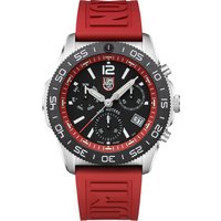 LUMINOX Herren Taucheruhr "Pacific Diver Chrono 3140 Series", rot von Luminox