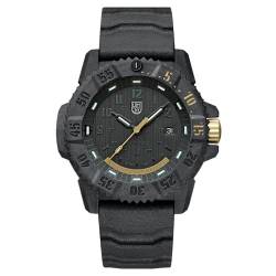 Luminox Herren Analog Quarz Uhr mit Gummi Armband XS.3805.NOLB.Set von Luminox