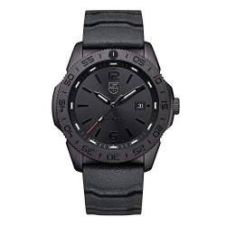 Luminox Pacific Diver Blackout XS.3121.BO Herrenuhr 44mm - Taucheruhr in Schwarz mit Datumsanzeige 200m wasserdicht Saphirglas von Luminox